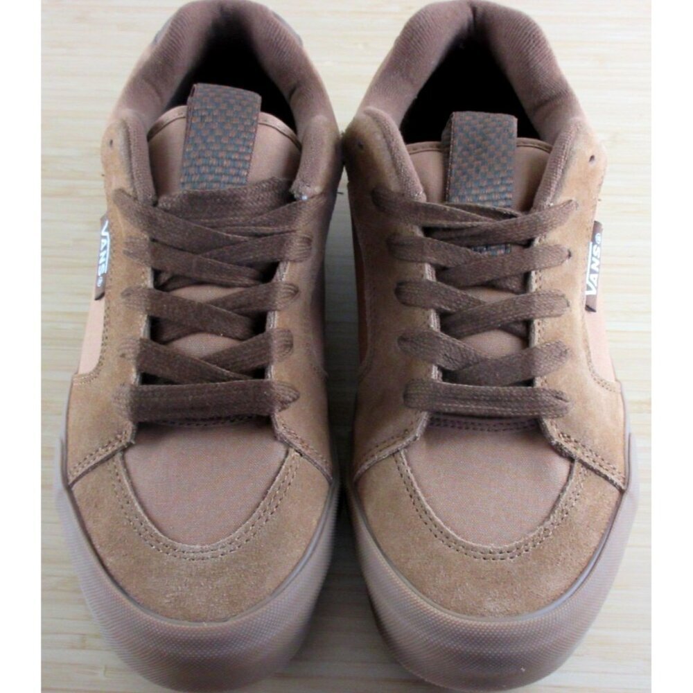 Vans Men's Chukka Push Chipmunk Brown Canvas Suede Skate shoes Sizes NIB - Picture 3 of 7